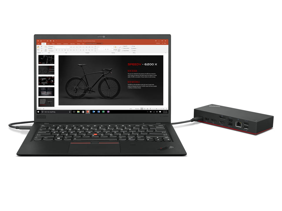 Lenovo ThinkPad Universal USB-C Dock Kabelgebunden USB 3.2 Gen 1 (3.1 Gen 1) Type-C Schwarz