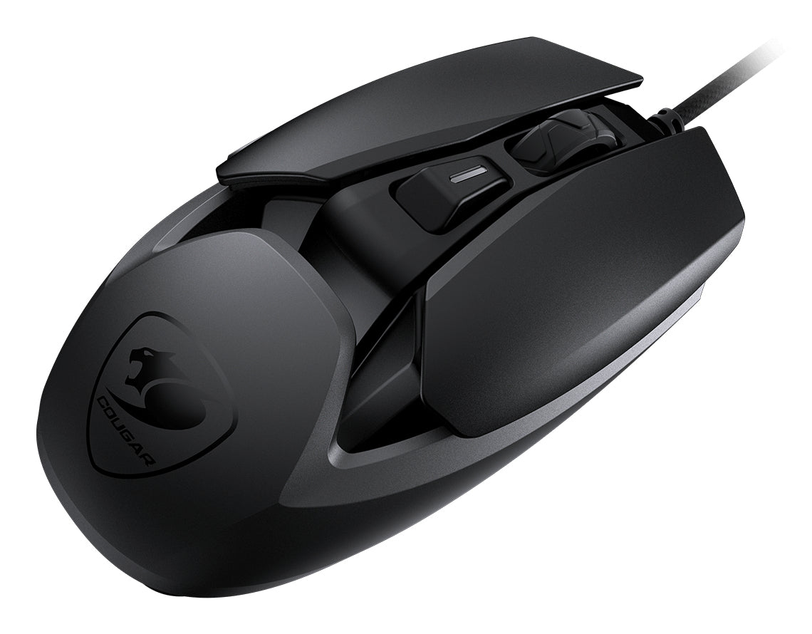 COUGAR Gaming Maus AirBlader, Kabelgebunden, Schwarz