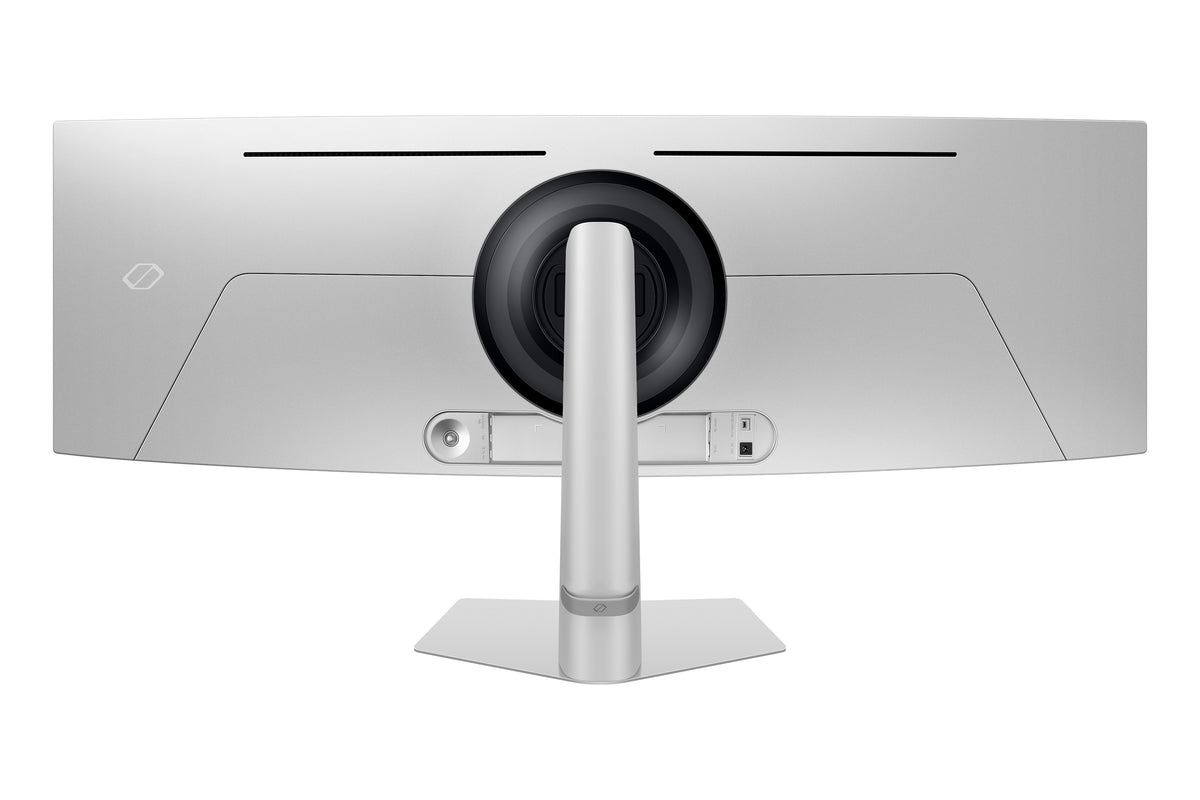 Samsung G93SC Computerbildschirm 124,5 cm (49") 5120 x 1440 Pixel Dual QHD OLED Silber
