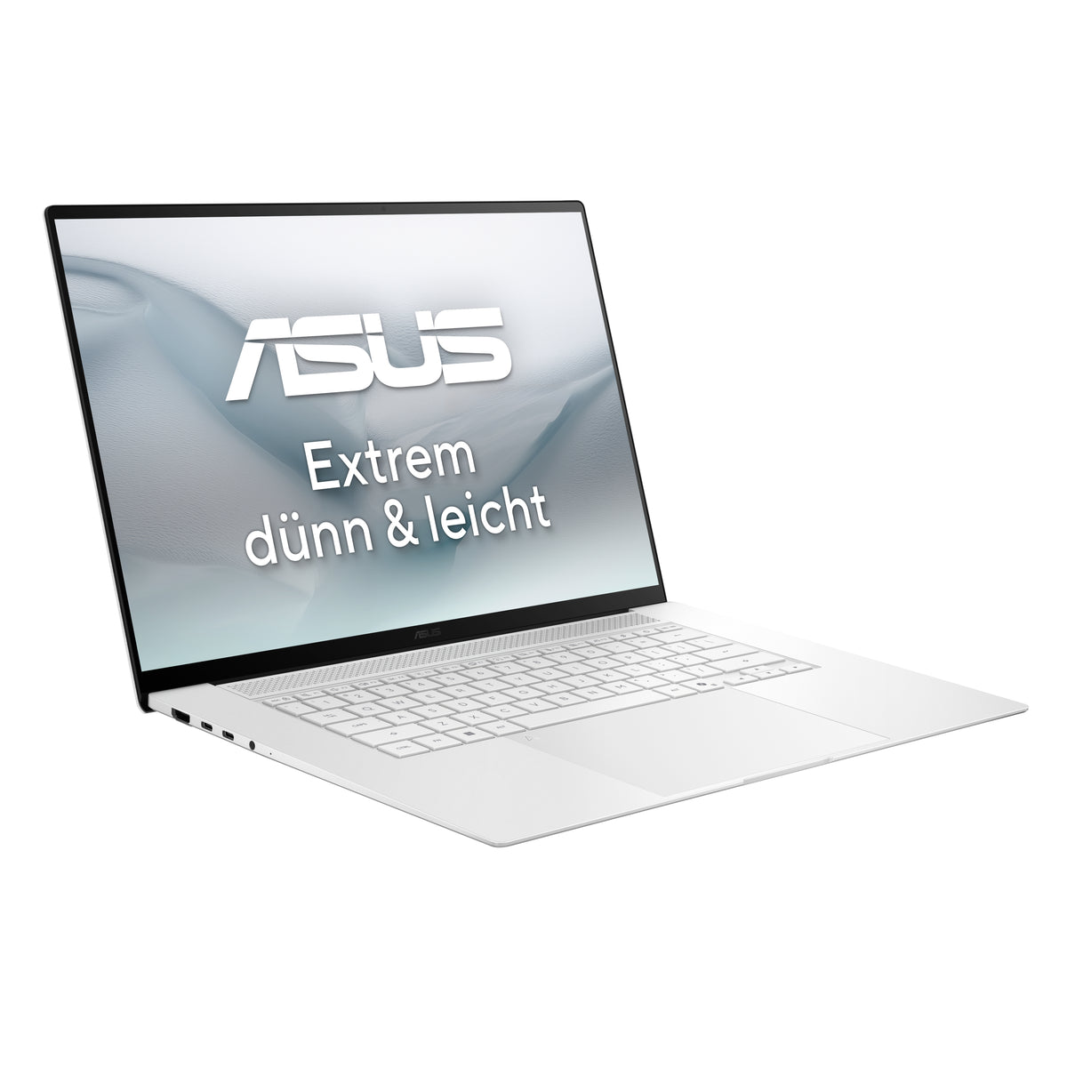 ASUS Zenbook S16 UM5606GA-SR334W Copilot+ PC AMD Ryzen AI 9 465 Laptop 40,6 cm (16") Touchscreen 3K 32 GB LPDDR5x-SDRAM 1 TB SSD Wi-Fi 7 (802.11be) Windows 11 Home Weiß