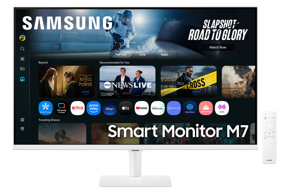 Samsung M7 M70F Computerbildschirm 81,3 cm (32") 3840 x 2160 Pixel 4K Ultra HD LED Weiß