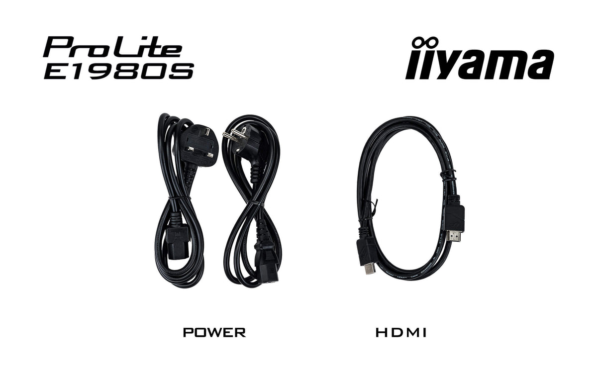 iiyama ProLite E1980S-B1 Computerbildschirm 48,3 cm (19") 1280 x 1024 Pixel VGA LED Schwarz