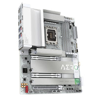 GIGABYTE Z890 AERO G Mainboard - Unterstützt Intel Core Ultra (Serie 2) CPUs, 16+1+2 Phasen VRM, bis zu 8800MHz DDR5 (OC), 1xPCIe 5.0 + 4xPCIe 4.0, Wi-Fi 7, 2.5GbE LAN, Thunderbolt 4