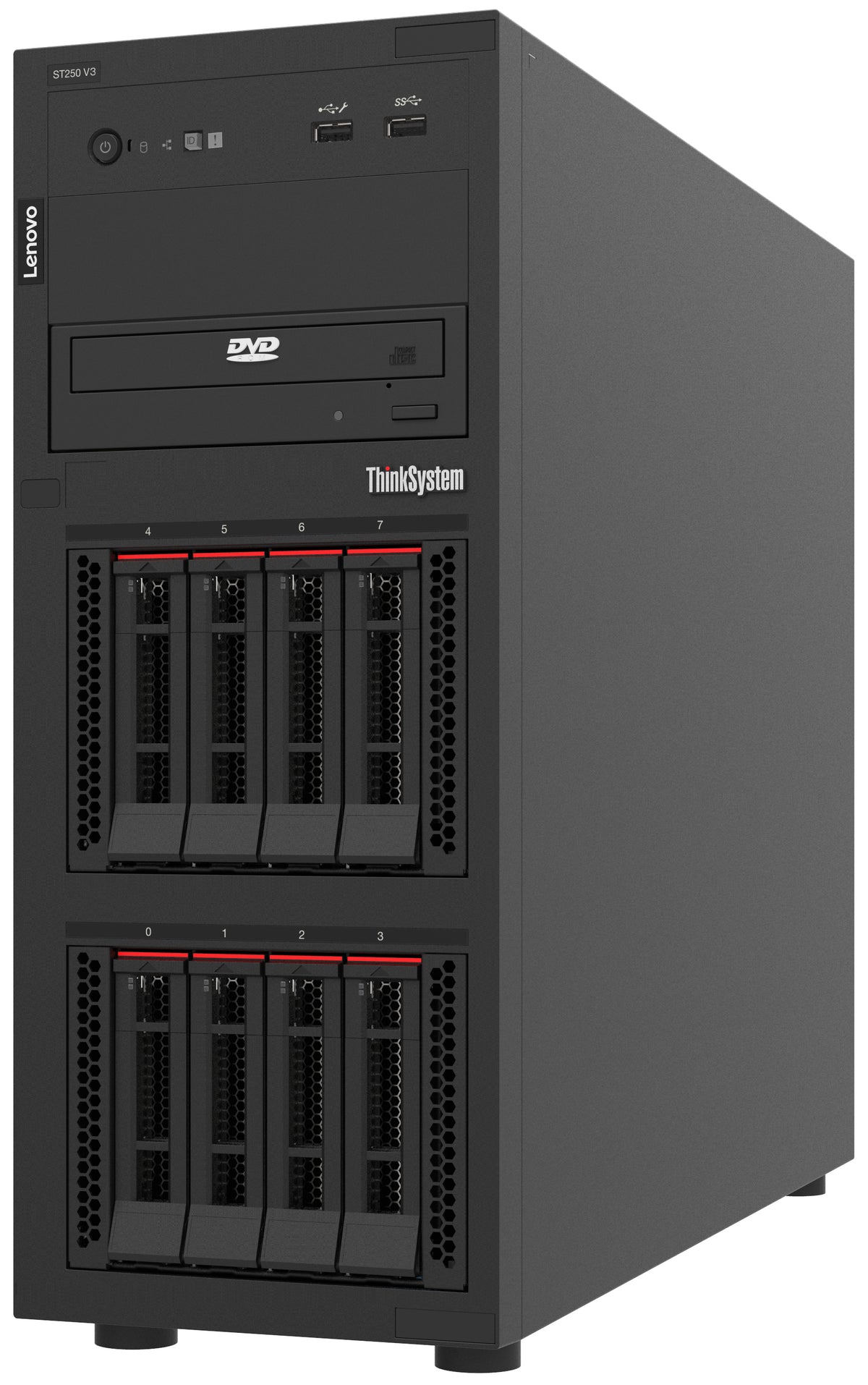 Lenovo ThinkSystem ST250 V3 Server Tower Intel® Xeon® 6315P 2,8 GHz 16 GB DDR5-SDRAM 800 W
