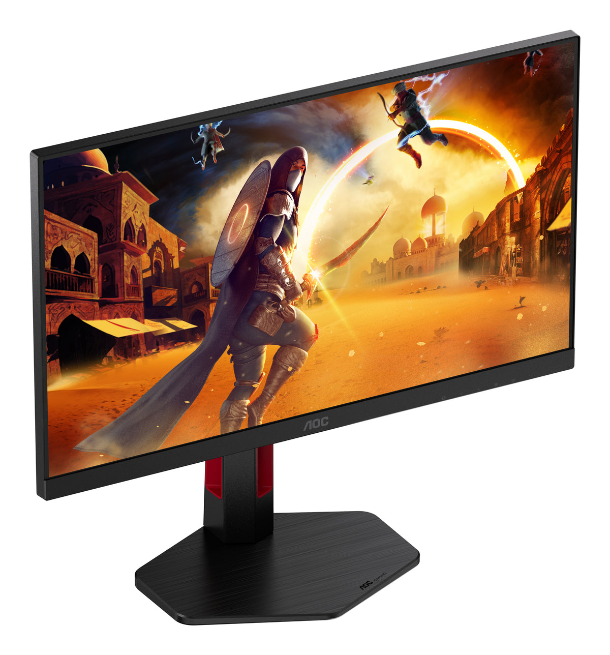 AOC G4 24G4ZR Computerbildschirm 60,5 cm (23.8") 1920 x 1080 Pixel Full HD LED Schwarz, Rot