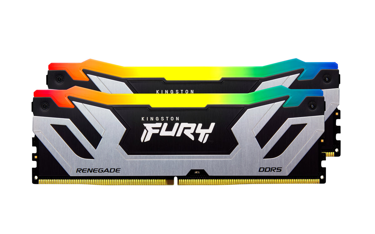 Kingston Technology FURY 48GB 8400MT/s DDR5 CL40 CUDIMM (2er-Kits) Renegade RGB Silver XMP
