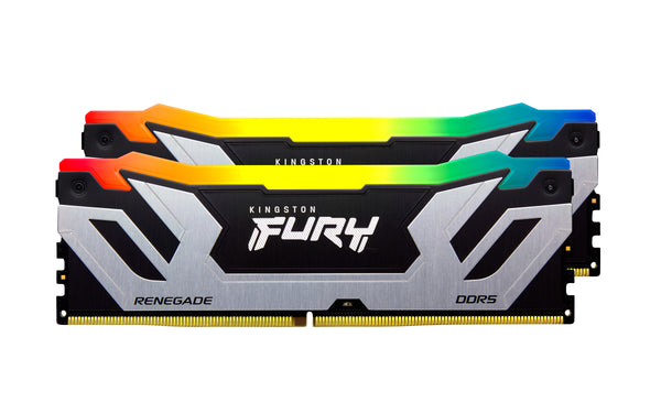 Kingston Technology FURY 48GB 8800MT/s DDR5 CL42 CUDIMM (2-Kit) Renegade RGB Silver