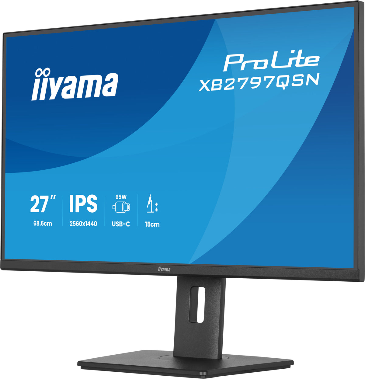 iiyama ProLite XB2797QSN-B1 Computerbildschirm 68,6 cm (27") 2560 x 1440 Pixel Quad HD LCD Schwarz