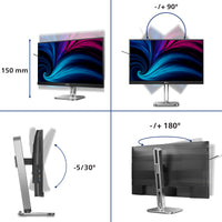 Philips 6000 series 27B2U6903/00 Computerbildschirm 68,6 cm (27") 3840 x 2160 Pixel 4K Ultra HD LED Anthrazit