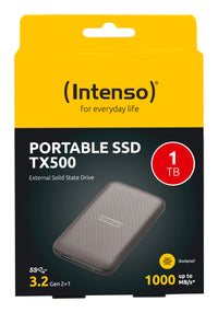 Intenso TX500 1 TB USB Typ-C 3.2 Gen 2 (3.1 Gen 2) Braun