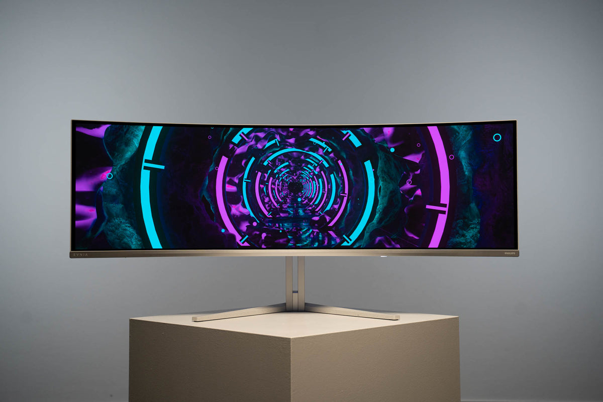 Philips Evnia 8000 49M2C8900/00 Computerbildschirm 124,2 cm (48.9") 5120 x 1440 Pixel Dual QHD QD-OLED Weiß