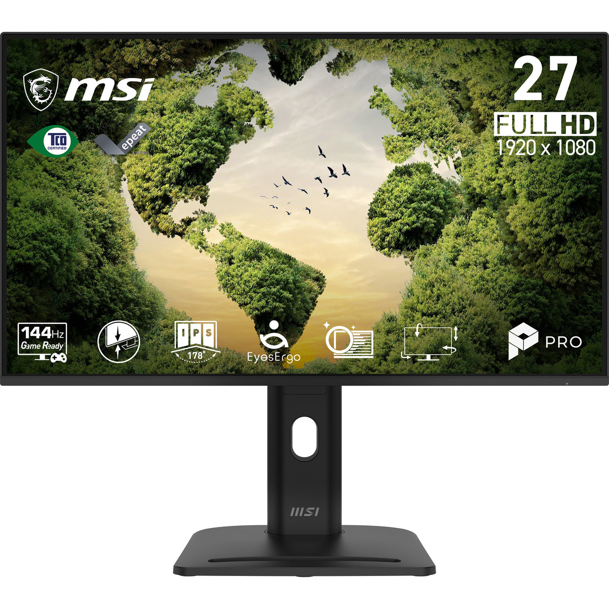 MSI Pro MP275PGN E14 Computerbildschirm 68,6 cm (27") 1920 x 1080 Pixel Full HD LCD Schwarz