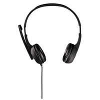 Hama Essential HS 300 Kopfhörer Kabelgebunden Kopfband Anrufe/Musik Grau