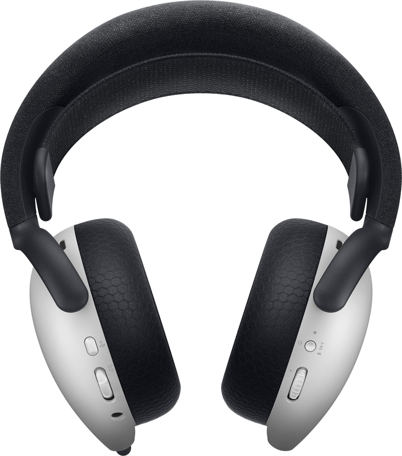 Alienware AW725H Kopfhörer Verkabelt & Kabellos Kopfband Gaming USB Typ-C Bluetooth Schwarz, Weiß