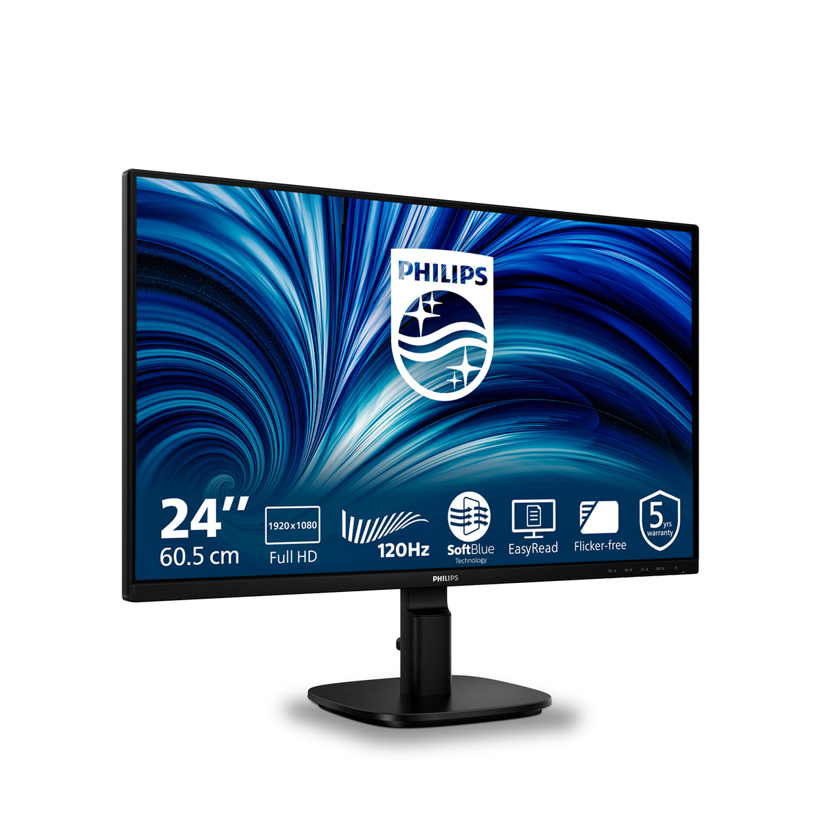 Philips 2000 series 24B2N2200/00 Computerbildschirm 60,5 cm (23.8") 1920 x 1080 Pixel Full HD LCD Schwarz