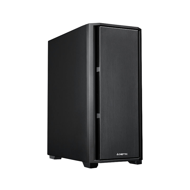 Chieftec AS-02B-OP Computer-Gehäuse Midi Tower Schwarz