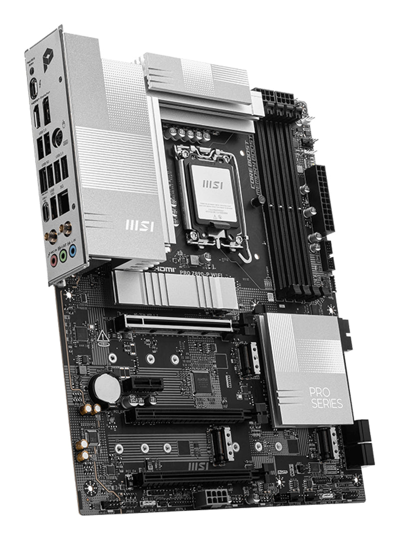 MSI PRO Z890-P WIFI Motherboard Intel Z890 LGA 1851 (Socket V1) ATX