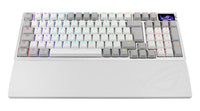 ASUS ROG Azoth 96 HE Tastatur Gaming USB + RF Wireless + Bluetooth QWERTZ Deutsch Weiß