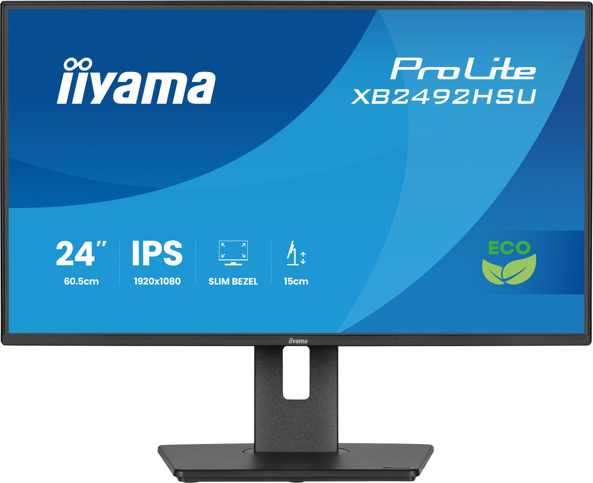 iiyama ProLite XB2492HSU-B1 Computerbildschirm 60,5 cm (23.8") 1920 x 1080 Pixel Full HD LED Schwarz