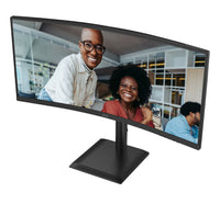 AOC CU34E4C Computerbildschirm 86,4 cm (34") 3440 x 1440 Pixel Schwarz