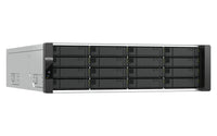 QNAP ES1686dc R2 NAS Rack (3U) Intel® Xeon® D D-2123IT 32 GB DDR4 0 TB QNAP QES Schwarz, Grau