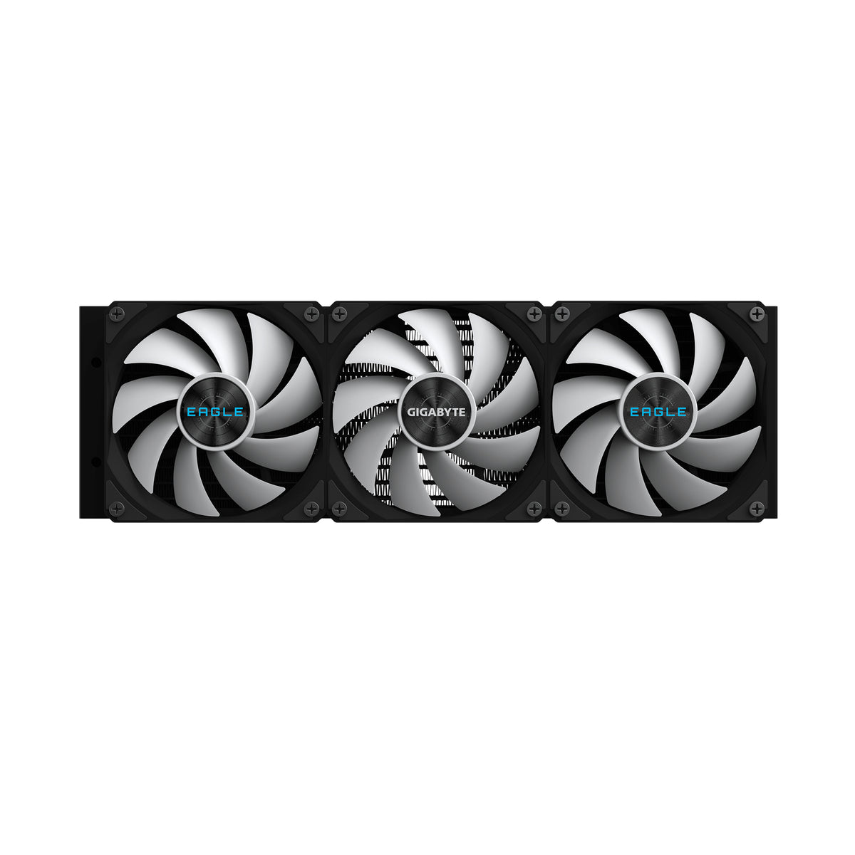 GIGABYTE EAGLE 360 Flüssig-CPU-Kühler - 3x120mm ARGB-Lüfter, Vollfarb-LCD, DAISY-CHAIN, Kompatibel mit Intel LGA 1851 und AMD AM5