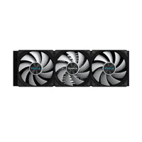 GIGABYTE EAGLE 360 Flüssig-CPU-Kühler - 3x120mm ARGB-Lüfter, Vollfarb-LCD, DAISY-CHAIN, Kompatibel mit Intel LGA 1851 und AMD AM5