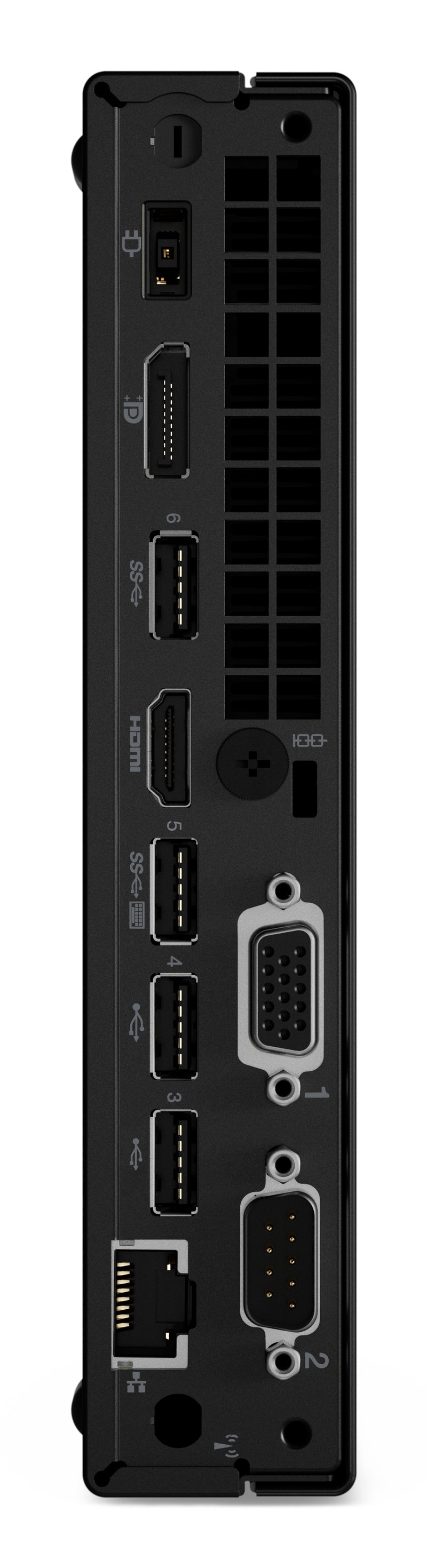 Lenovo ThinkCentre M75q Gen 2 AMD Ryzen™ 5 5600GE 16 GB DDR4-SDRAM 256 GB SSD Mini PC Mini-PC Schwarz