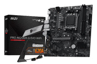 MSI Pro A620AM-G EVO WIFI AMD A620A Sockel AM5 micro ATX