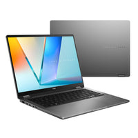 ASUS Vivobook 14 Flip TP3407SA-FLIP-ISCSG235X Copilot+ PC Intel Core Ultra 7 256V Hybrid (2-in-1) 35,6 cm (14") Touchscreen WUXGA 16 GB LPDDR5x-SDRAM 512 GB SSD Wi-Fi 7 (802.11be) Windows 11 Pro Grau