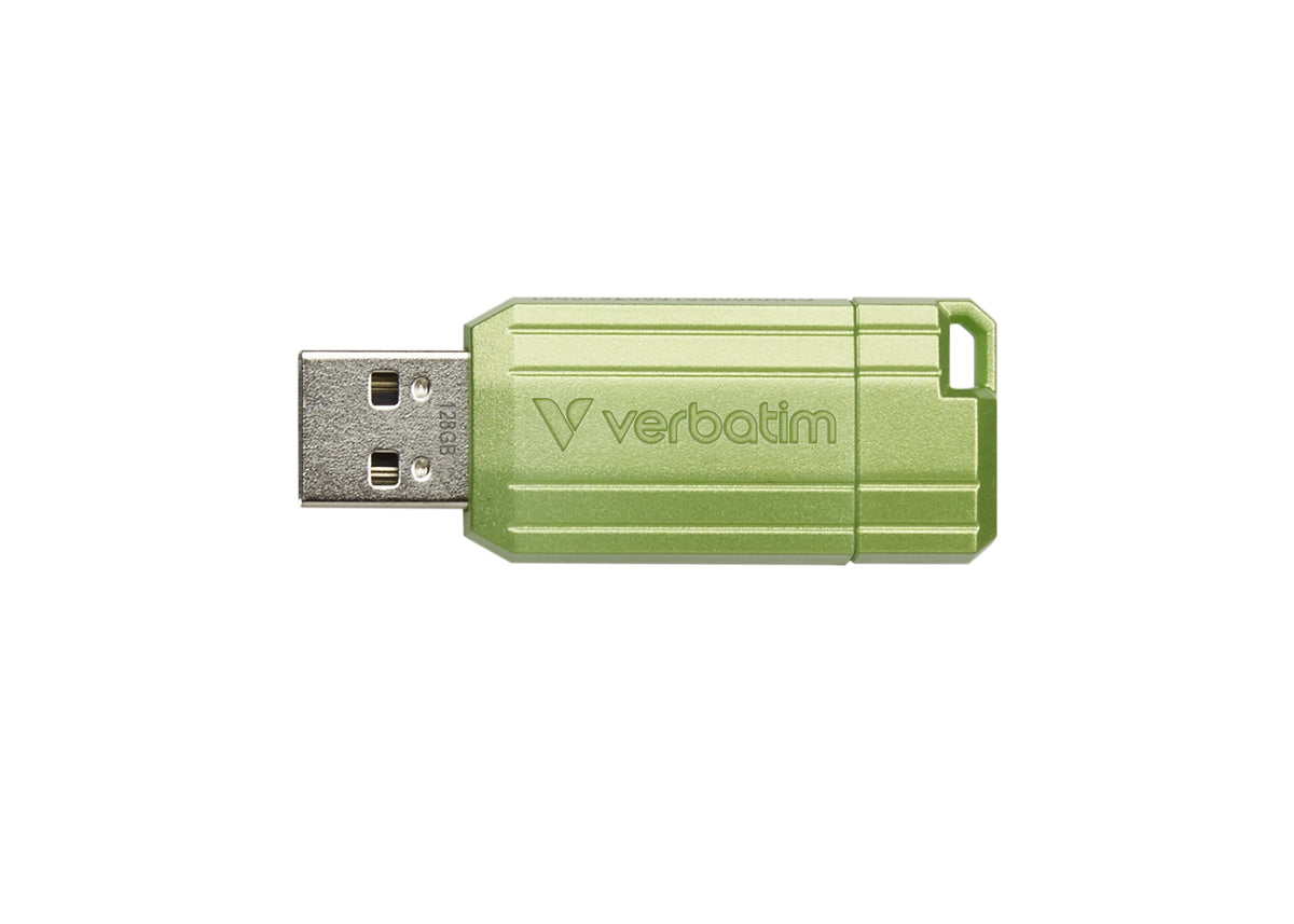 Verbatim PinStripe USB-Stick 128 GB USB Typ-A 2.0 Grün