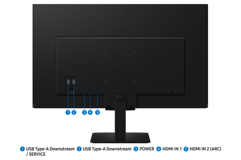 Samsung M5 M50F Computerbildschirm 68,6 cm (27") 1920 x 1080 Pixel Full HD LCD Schwarz