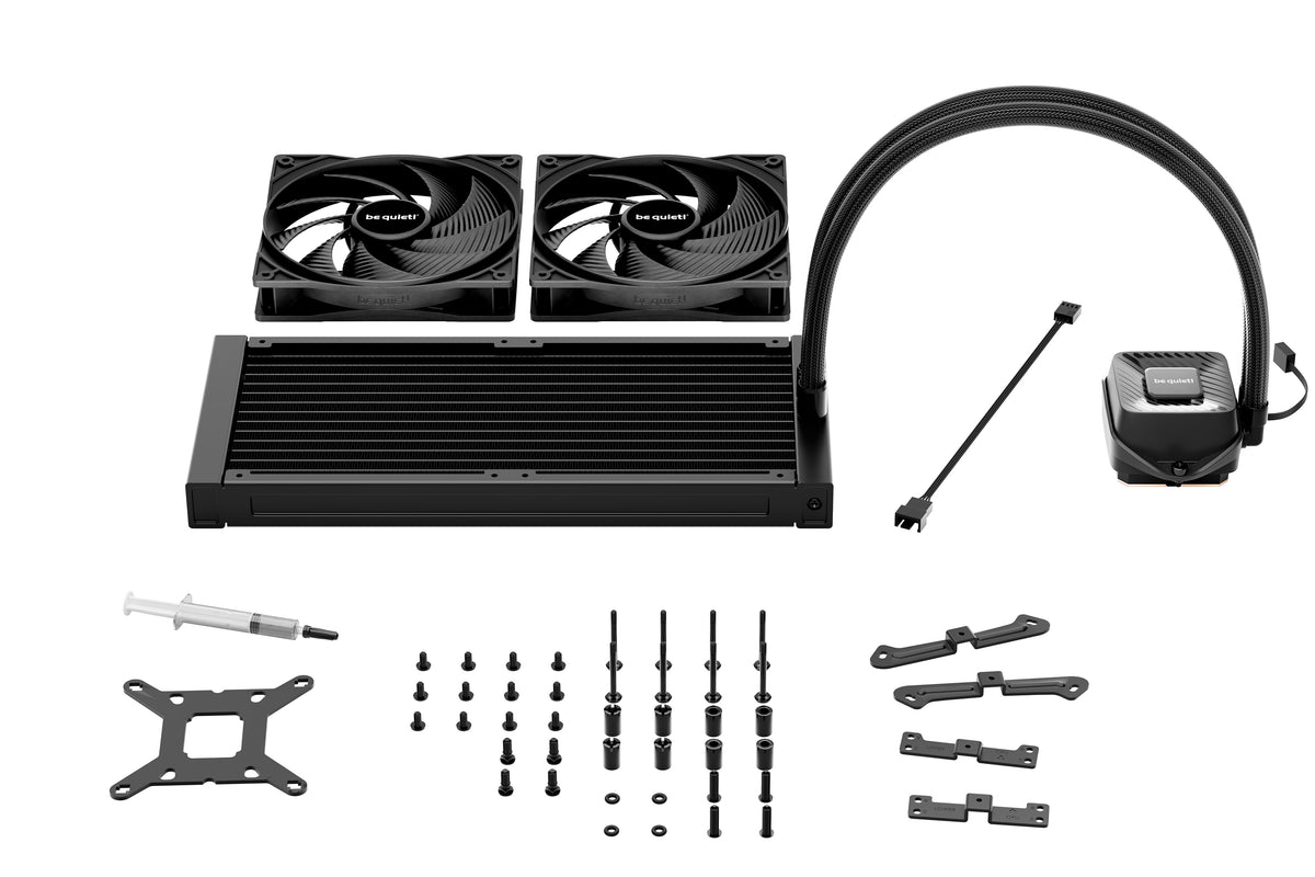 be quiet! PURE LOOP 3 Prozessor All-in-One-Flüssigkeitskühler 14 cm Schwarz