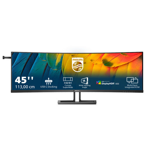 Philips 6000 series 45B1U6900C/00 Computerbildschirm 113 cm (44.5") 5120 x 1440 Pixel UltraWide Dual Quad HD LED Schwarz