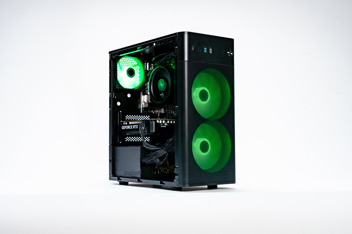 ERAZER Recon P40 (MD 340098) EU Intel Core Ultra 5 225 16 GB DDR5-SDRAM 1 TB SSD NVIDIA GeForce RTX 5060 Windows 11 Home PC Tower Nero