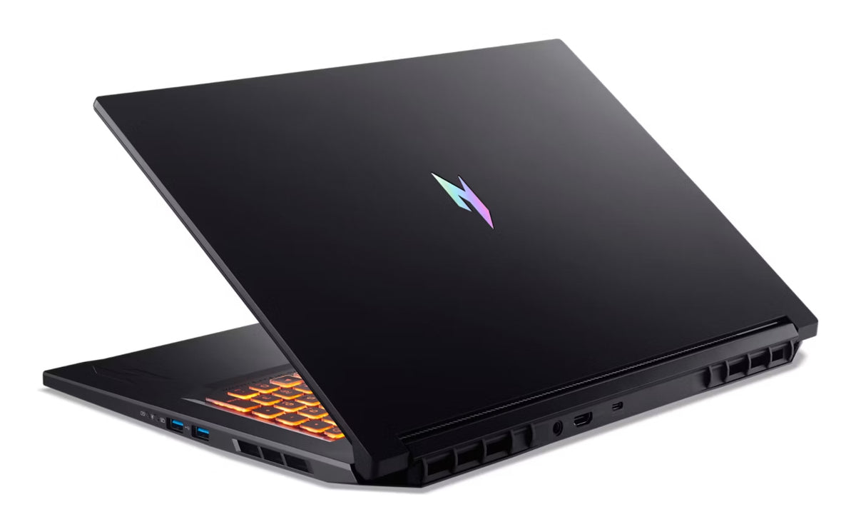 Acer Nitro V 17 AI ANV17-41-R70J Copilot+ PC AMD Ryzen™ 7 260 Laptop 43,9 cm (17.3") Full HD 16 GB DDR5-SDRAM 1 TB SSD NVIDIA GeForce RTX 5060 Wi-Fi 6 (802.11ax) Windows 11 Home Schwarz