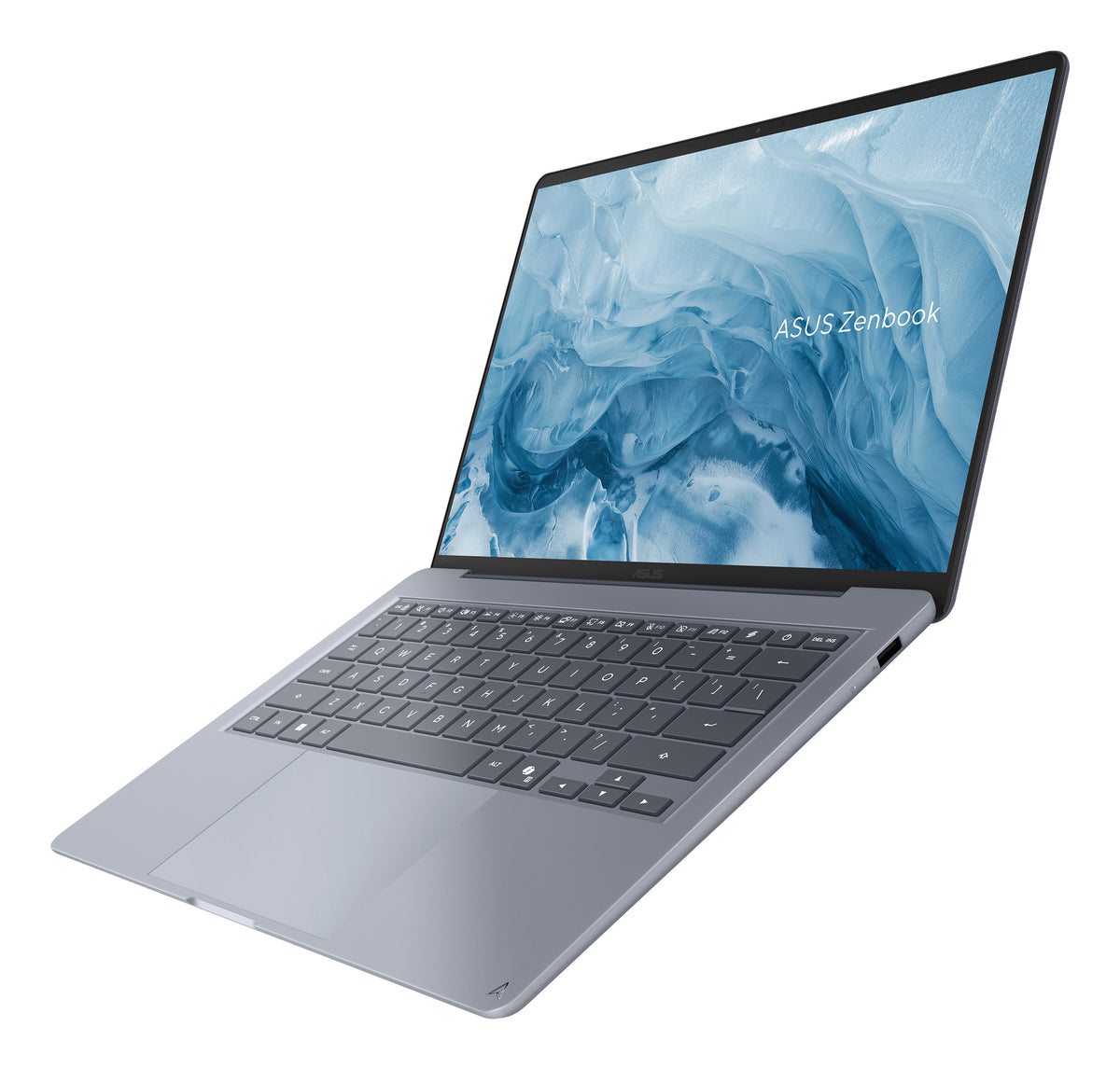 ASUS Zenbook 14 UX3480QA-U1233W Copilot+ PC Snapdragon X1-26-100 Laptop 35,6 cm (14") WUXGA 16 GB LPDDR5x-SDRAM 512 GB SSD Wi-Fi 6E (802.11ax) Windows 11 Home Blau