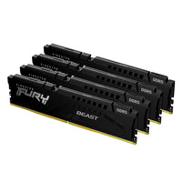 Kingston Technology FURY Beast 64 GB 5200 MT/s DDR5 CL40 DIMM (4er-Kit) Black XMP