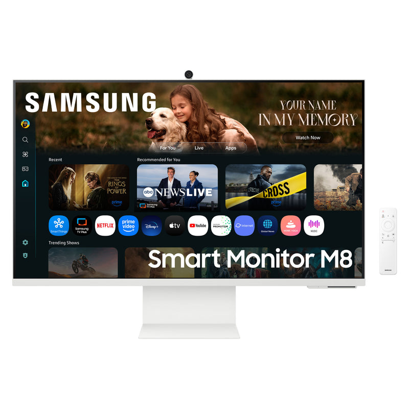 Samsung M8 M80F Computerbildschirm 81,3 cm (32") 3840 x 2160 Pixel 4K Ultra HD LCD Weiß