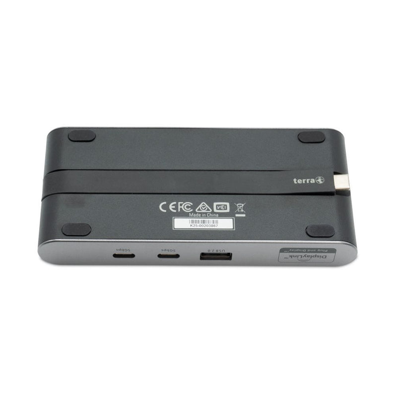 TERRA MOBILE Dockingstation 770 USB-C Dual Display Dockingstation mit Dual Display für unterwegs!