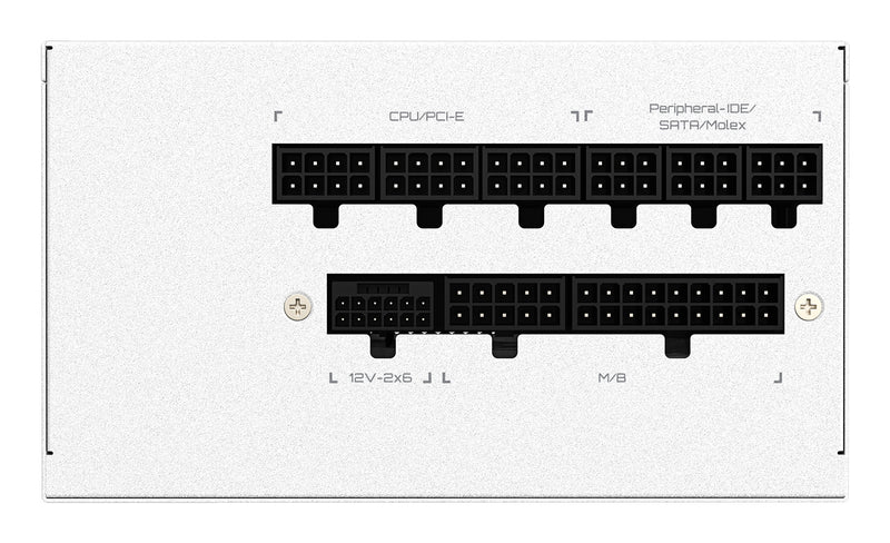 GIGABYTE UD1000GM PG5 V2 ICE Netzteil – PCIe Gen 5.1, 80 PLUS Gold, Vollmodulares Design, 120-mm-Lüfter, ATX 3.1-kompatibel, EU-Stecker