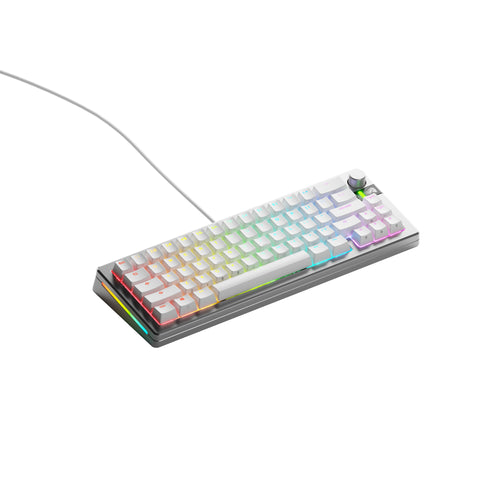 Glorious Gaming GMMK 3 PRO 65% Prebuilt Tastatur USB QWERTY US Englisch Silber