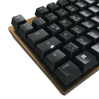 CHERRY KC 200 MX Tastatur Universal USB QWERTY Englisch Schwarz, Bronze