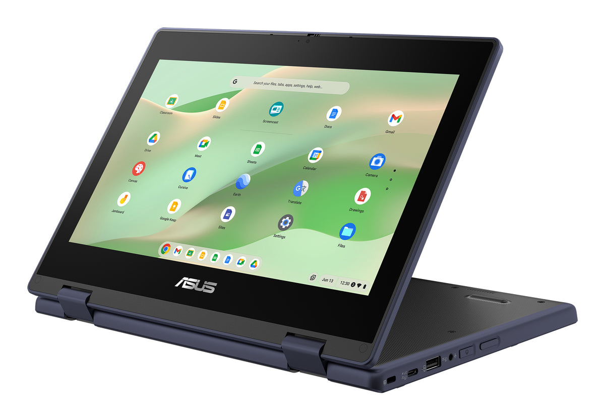 ASUS Chromebook CR11 Flip CR1104FTA-NS0404 Intel® N N150 29,5 cm (11.6") Touchscreen HD 8 GB LPDDR5-SDRAM 64 GB eMMC Wi-Fi 6 (802.11ax) ChromeOS Grau Schweiz