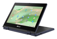 ASUS Chromebook CR11 Flip CR1104FTA-NS0404 Intel® N N150 29,5 cm (11.6") Touchscreen HD 8 GB LPDDR5-SDRAM 64 GB eMMC Wi-Fi 6 (802.11ax) ChromeOS Grau Schweiz