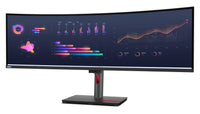 Lenovo ThinkVision P49w-30 Computerbildschirm 124,5 cm (49") 5120 x 1440 Pixel DQHD LED Schwarz