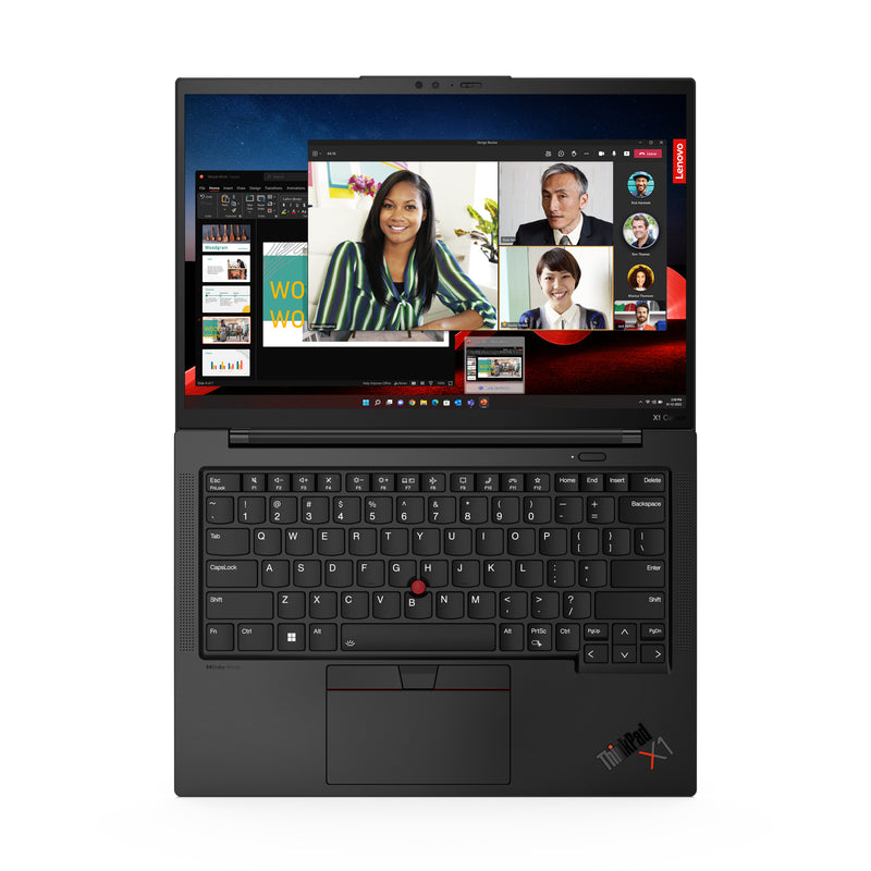 Lenovo ThinkPad X1 Carbon Gen 11 Intel® Core™ i7 i7-1355U Laptop 35,6 cm (14") 2.8K 32 GB LPDDR5-SDRAM 2 TB SSD Wi-Fi 6E (802.11ax) Windows 11 Pro Deutsch Schwarz