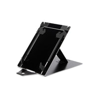R-Go Tools Laptopständer R-Go Riser Duo, Tablet- und Laptop-Ständer in 1, ergonomisch faltbarer und einstellbarer Ständer, schwarz