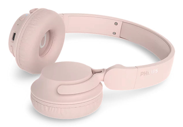Philips TAH4000PK/00 Casque sans fil avec bandeau, appels/musique, Bluetooth, rose