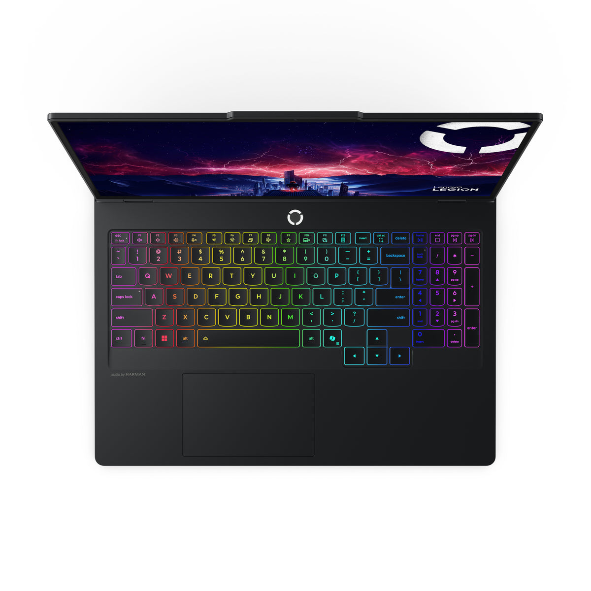 Lenovo Legion Pro 5 16AFR10 AMD Ryzen™ 9 9955HX Laptop 40,6 cm (16") WQXGA 32 GB DDR5-SDRAM 1 TB SSD NVIDIA GeForce RTX 5070 Wi-Fi 7 (802.11be) Windows 11 Home Schwarz Deutsch